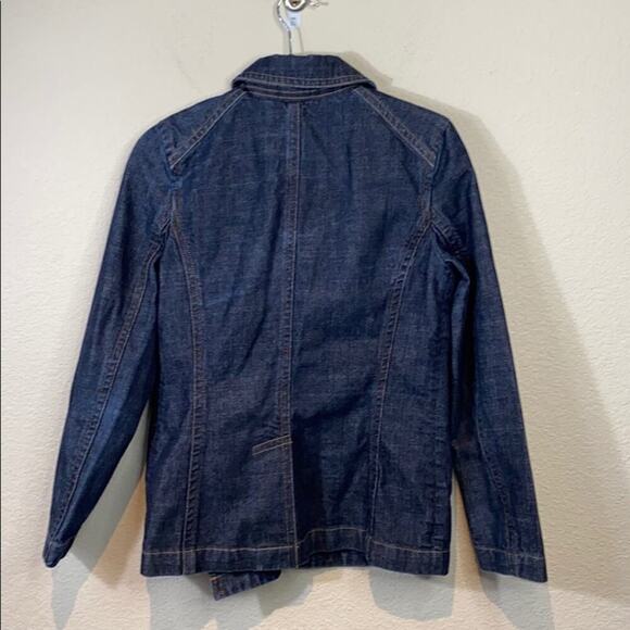 Gap Double Breasted Denim Jean Jacket - Picture 9 of 12
